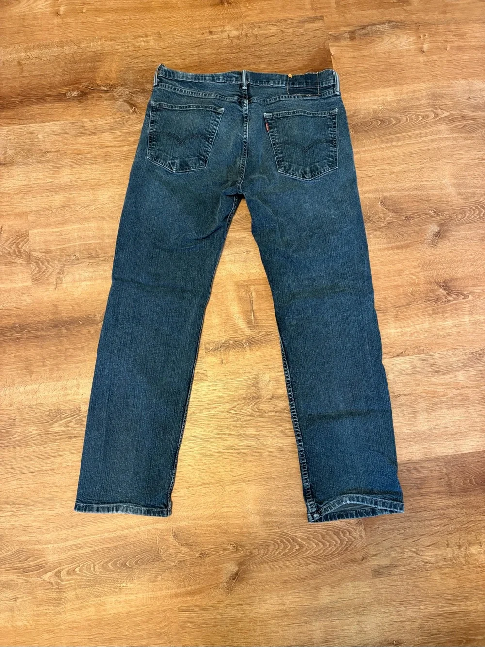 Levi's Dark Blue Straight Leg Men's Jeans Size 36x32